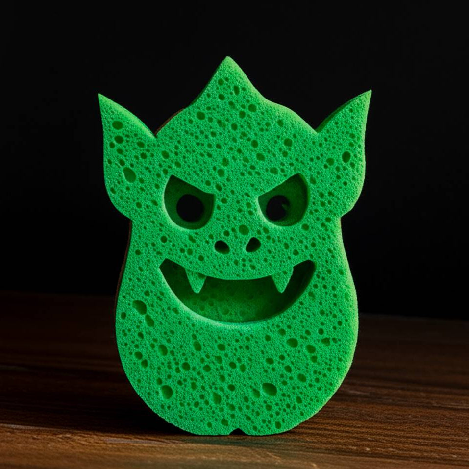 Grime Goblin™ 2 Dual-Sided Eco Sponges