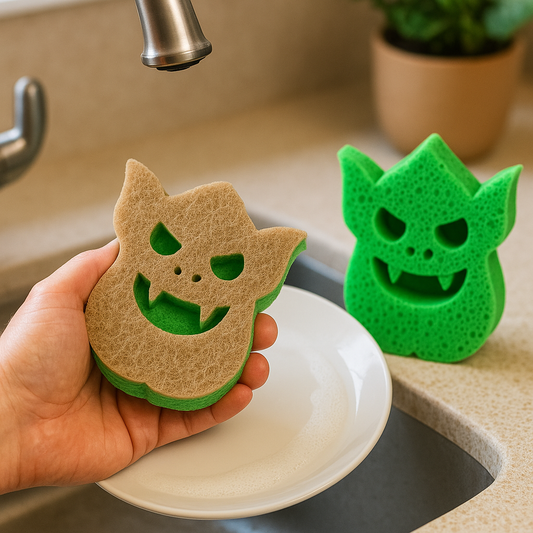 Grime Goblin™ 2 Dual-Sided Eco Sponges